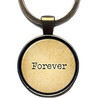 Forever Für immer Keychain Bronze Schlüsselanhänger