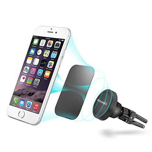 Auto Handy Halterung, BlitzWolf 360° Drehbar Handy Halter Auto Magnet Handyhalterung KFZ Halterung Lüftungssch