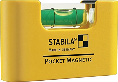 Preisvergleich Produktbild Wasserwaage Mini a. Kunststoff Pocket Magnetic 6,8cm