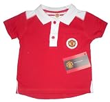 BABY BOYS POLO TOP T-SHIRT MANCHESTER UNITED 9-23 MONTHS