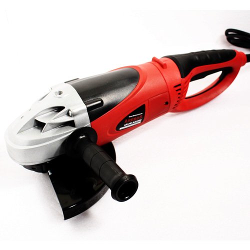 Arebos® Winkelschleifer 2200 W mit 5 Stück Trennscheiben 230 mm im Koffer - 4