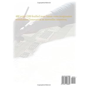 Carnet de Croquis: 400 pages (200 feuilles), 8,5 x 11 pouces