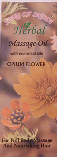 Preisvergleich Produktbild Song of India Herbal Massageöl Opium Flower 100ml, 2Stk