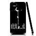 Price comparison product image Lartin Astronauts Moon Climbing Soft Flexible Jellybean Gel TPU Case for iPhone 8 Plus/iPhone 7 Plus/iPhone 6S Plus/iPhone 6 Plus