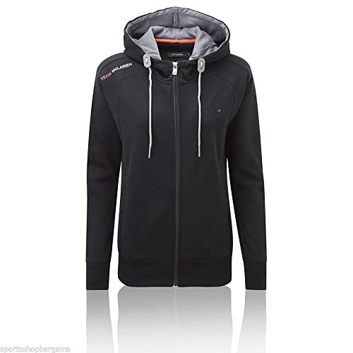 McLaren - Sudadera con Capucha para Mujer, Color Negro