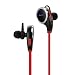 Produktbild OKCS Bluetooth 4.1 Kopfhörer Headset iPhone, Samsung, Sony, HTC, LG, Huawei, Nokia, Xiaomi etc. In Ear Wireless Ohrhörer Stereo - in Rot/Silber