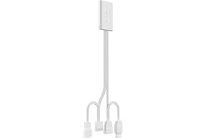 TZMRIT Interstellar-V2/V2RS PC Wentylator Uni Fan 3-pinowy 5 V Fan, biały przewód przyłączeniowy, 4-pinowy PWM, biały