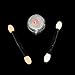 MAKARTT 5g Mirror Chrome Refective Nail Powder Metallic Nail Polish Effect Glitter Shinning Pigment with 2 Brush Tools Nail Art
