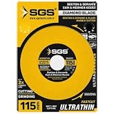 SGS Ultrathin Elmas Kesici Disk, Cam Dekton Seramik Mermer i&ccedil;in, 115 mm, SGS2245