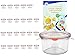 Produktbild 24er Set Original WECK Mini-Sturzglas 50 ml, Rundrandglas RR60 + Glasdeckel + Dichtring + Weck-Klammern + GRATIS Rezeptheft, Einmachglas, Einweckglas, Einkochen + Konservieren mit Weckgläsern, glasklar