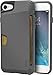 Price comparison product image Silk iPhone 7/8 Wallet Case - VAULT Protective Credit Card Grip Cover -Wallet Slayer Vol.1 - Gunmetal Gray