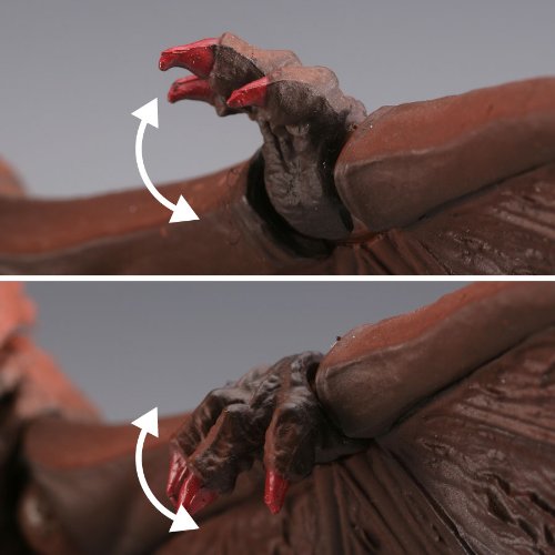 Godzilla Gamera Revoltech Scifi Super Poseable Action Figure #007 Gyaos