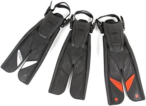 Coda Split Fins - Red - XL (11 - 13)