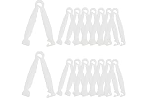 CHUNZHILAI 16 Pcs Puppy Cord Clamps Reusable Umbilical Cord Clamps Pig Piglet Umbilical Navel Cord Clamp for Whelping Breed Puppy Kitten
