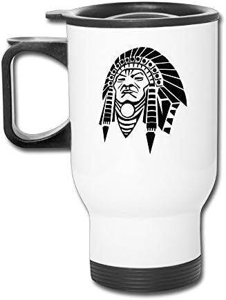 KARROW Chief Football Word Kansa Travel Mugs