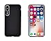 Produktbild Rocco London iPhone X Hülle Ultra Dünn Schutzhülle Matte iPhone 10 Case Shock Hüllen, Luxury Anti-Screatch Telefon Cover für Handyhülle iPhone X Schwarz
