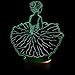 Produktbild Visuelle Ballett Mädchen Modellierung 3D Led Nachtlichter Usb Dance Rock Tischlampe Baby Schlaf Leuchte Schlafzimmer Dekor Kinder Spielzeug