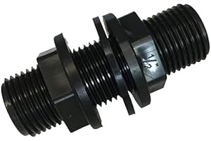 1/2" BSP Water Butt / Storage Tank Barrel Outlet Threaded Connector Grow Insane