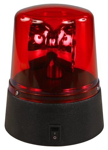 Preisvergleich Produktbild LED-Polizeilicht. rot. Höhe 11cm. Batterie betrieben