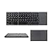 Produktbild JIANGJIE Tastatur Bluetooth Faltbare Wireless Keyboard mit Touchpad Portable Pocket Größe, Aluminum Alloy Housing, für iPad, iPhone, und Mehr Tablets und Smartphones