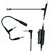 Produktbild Boom Mikrofon Universal Volumen für Gaming PS4 Xbox One PC Laptop iPhone Android Handy zu Sennheiser HD598 HD558 HD518 Audio-Technica ATH-M50 x ath-m40 X ath-m70 X Kopfhörer 200 cm