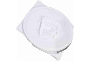 Zerodis Apicole Costume Équipement de Protection Professionnel Anti Abeille avec Capuchon en Voile Protection Totale pour Apiculture Apiculteur - Blanc L XL XXL(XXL)