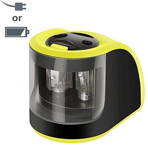 Upeffeet Convent Elektrischer Bleistiftspitzer Anspitzer Electric Pencil Sharpener - 2