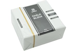 Hypefit Bloque de Magnesio 80g | Magnesio/Tiza/Chalk | para Entrenamientos de Agarre, Escalada, Gimnasia, Kettlebell, Fitness