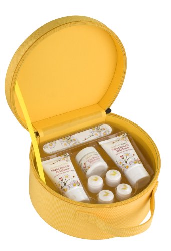 Heathcote and Ivory Wild Daisy and Elderflower Manicure Set With Hand Cream/ Scrub/ 4 Hand Soaks/ Cuticle Cream and Nail File