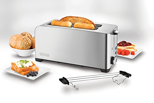 Unold 38356 Toaster 4er Edelstahl 1400 W Unold 38356 Toaster 4er Edelstahl 1400 W