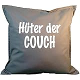 Kissenhülle, Kissenbezug, Kissen, 40x40, Motiv: Hüter der Couch