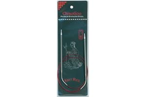 ChiaoGoo - Knit Red (80 cm, 2,75 mm) ago Circolare - 1 unità