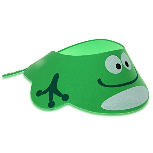 SODIAL(R) Baby Kid Toddler Bath Shower Cap Hat Wash Hair Shampoo Shield Adjustable Green