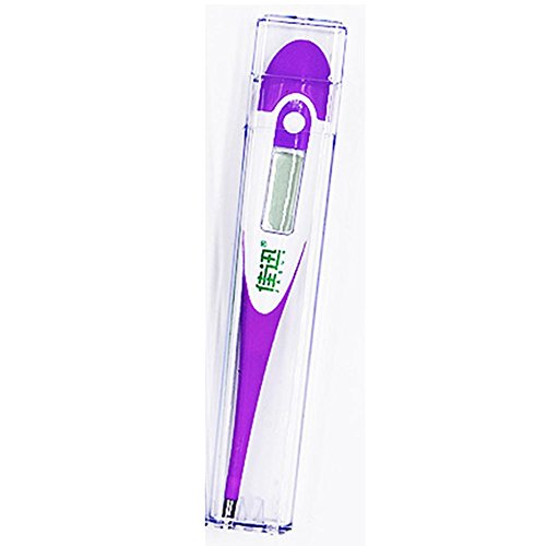 Preisvergleich Produktbild Baby-elektronisches Thermometer, DT-111B Soft Feeling Temperatur Kopf Wasserdicht , purple
