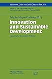 Image de Innovation and Sustainable Development: Lessons for Innovation Policies