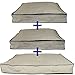 Produktbild Neusu Starke Unterbett-Aufbewahrungstaschen - Kingsize-Bett-Pack - Beige - 2x 130 Liter + 1 x 180 Liter
