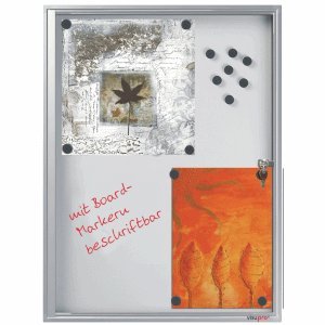 Preisvergleich Produktbild Visupro Schaukasten 9 x DIN A4 745x1005mm