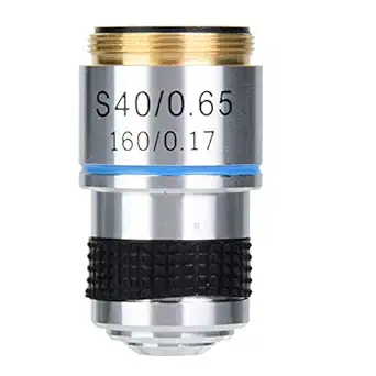 Akozon 40X Achromatic Objectives Lens Biological Microscope 160/0.17 (Spring)