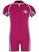 Aquawave Baby Toddler First Wetsuit (S, Raspberry-Lilac)