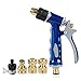 Produktbild Finewlo Gartenschlauchdüse mit Vollmessingdüse, Hochdruck-Autowasch-Wasserpistole, Autowasch-Wasserpistole, Auto-Waschpistole-Set, Auto-Special Beauty