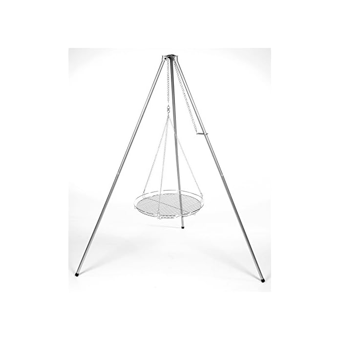 Dreibein Mit 50 Cm Grillrost Verchromt