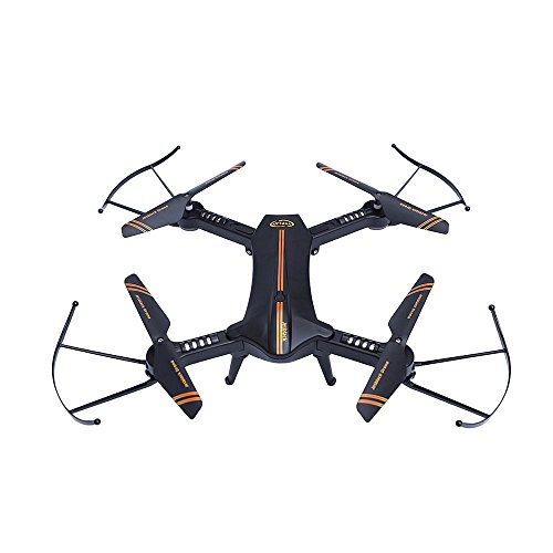 Preisvergleich Produktbild Springdoit WiFi Echtzeitübertragung 720P Kamera Hubschrauber Drohne Tragbare 24 GHz Sprachsteuerung 120 Grad Weitwinkel-Fernbedienung Falten Geschenk Spielzeug