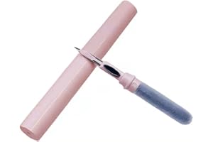 ZALUJMUS Cleaner Kit for Airpods 1 2 Pro, Multi-Function Cleaning Pen Soft Brush for Bluetooth Earphones Case Cleaning Tools for All Earbuds (Pink)