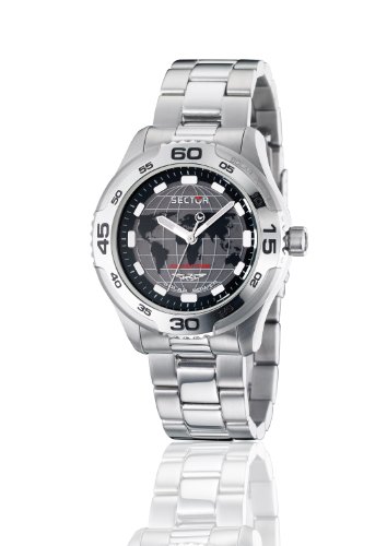 Sector Herren-Armbanduhr Analog Quarz Edelstahl R3253198025