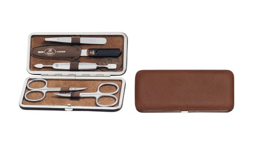 Zwilling Manicure Twinox 97063 - 006 - 0 Manicure Kit 5 Pieces Brown leather