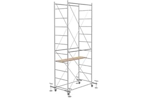 SC EDIL FABBRICA TRABATTELLI SCEDIL FAST Livellante, Trabattello in acciaio zincato - H. lavoro 4,85 m