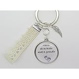 porte clés personnalisable nounou BIJOUX DE SAC CADEAU PERSONNALISABLE POUR UNE NOUNOU, une maman, une sœur : merci de m'avoir aidé à grandir