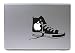 Produktbild Hellweg Druckerei Decal in deiner Wunschfarbe MacBook Air Pro 13" für Converse Fans Chucks Schuh 18x12 cm Laptop Aufkleber Sticker Skin