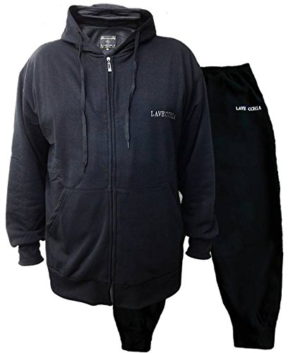bergrssen!!! Schicker Jogginganzug Lavecchia in Schwarz 2014A / LV-2014 7XL bergrssen!!! Schicker Jogginganzug Lavecchia in Schwarz 2014A / LV-2014 7XL