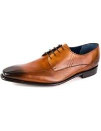 Melvin&Hamilton Zapatos de Cordones de Piel Lisa Para Hombre Marrón Marrón 50 EU